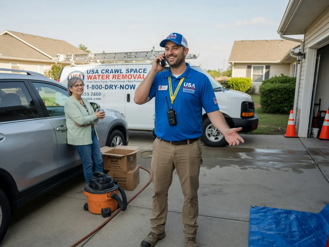 Crawl Space Water Removal Caddo, OK FAQs